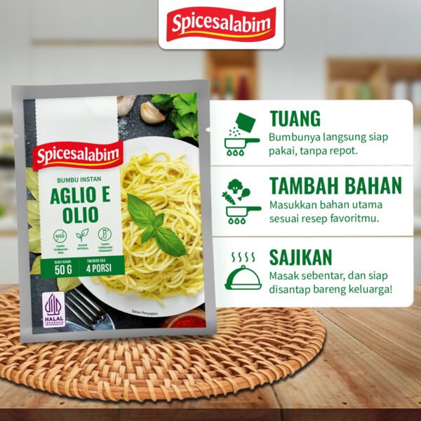 Bumbu Aglio E Olio Spicesalabim - EBC Komposisi