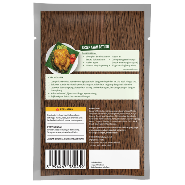 Betutu Seasoning (Bumbu Betutu)