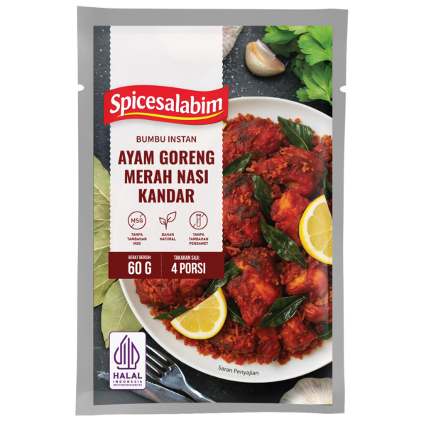 Nasi Kandar Red Chicken Seasoning (Bumbu Ayam Goreng Merah Nasi Kandar)
