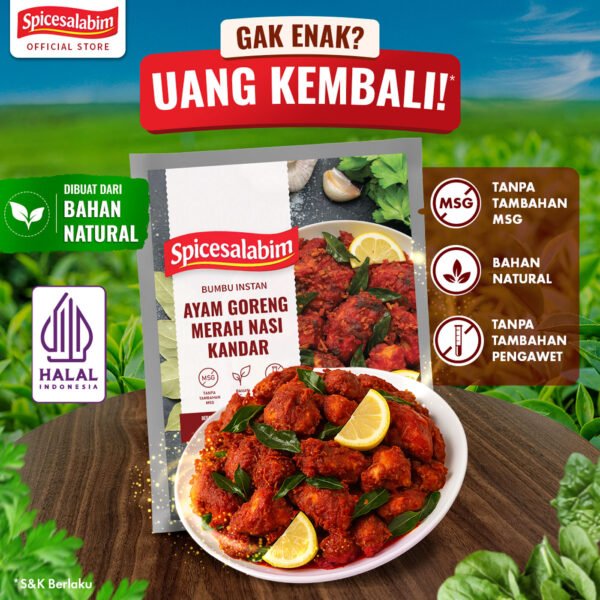 Bumbu Ayam Goreng Merah Nasi Kandar Spicesalabim - EBC Main