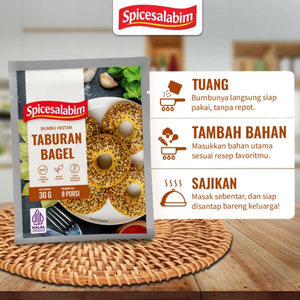 Bumbu Bagel Spicesalabim - EBC Komposisi