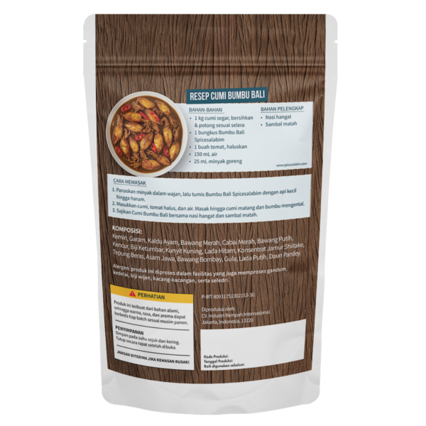 Balinese Seasoning (Bumbu Bali)