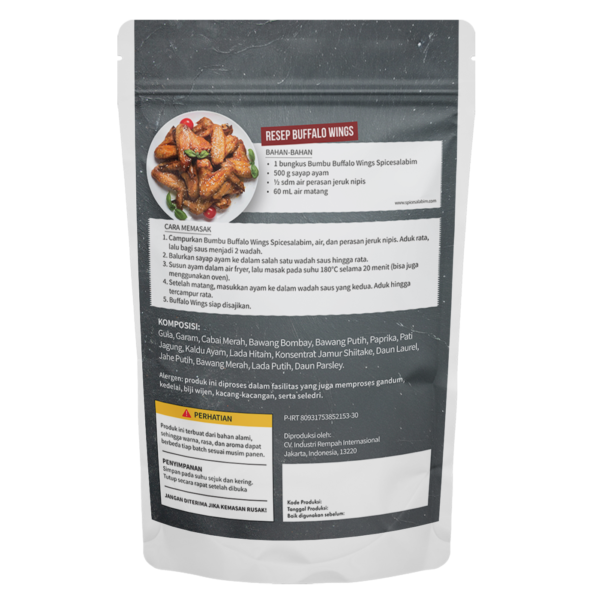 Buffalo Wings Seasoning (Bumbu Buffalo Wings)