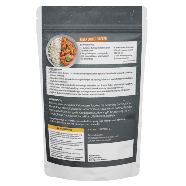 Butter Chicken Seasoning (Bumbu Butter Chicken)