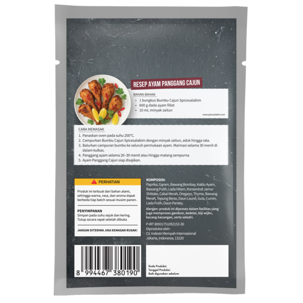 Cajun Seasoning (Bumbu Cajun)