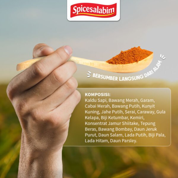 Bumbu Coto Makasar Spicesalabim - EBC Komposisi