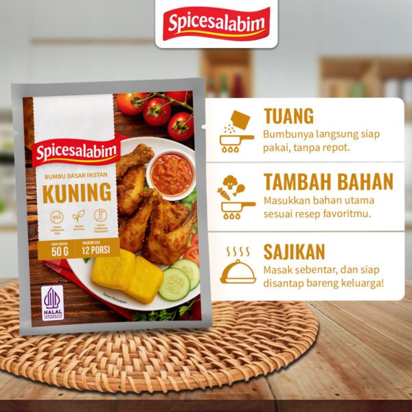 Bumbu Dasar Kuning Spicesalabim - EBC Komposisi