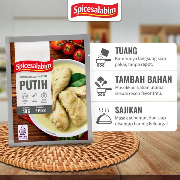 Bumbu Dasar Putih Spicesalabim - EBC Komposisi