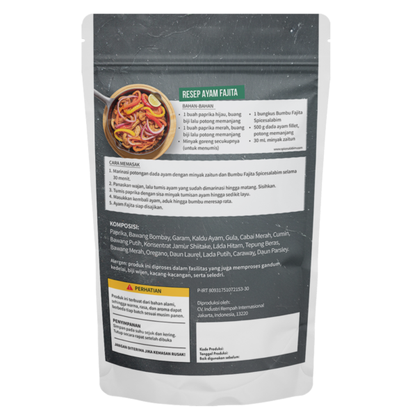 Fajita Seasoning (Bumbu Fajita)