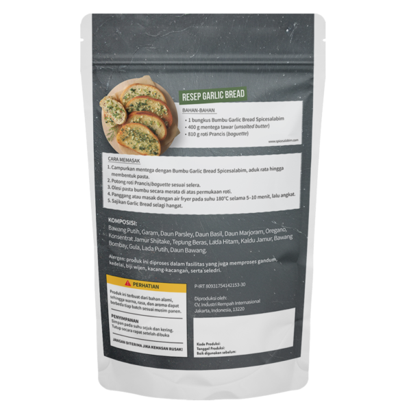 Garlic Bread Seasoning (Bumbu Garlic Bread)