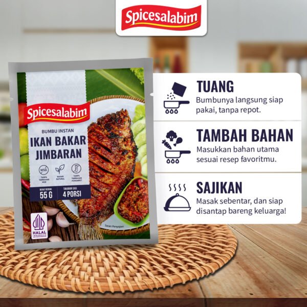 Bumbu Ikan Bakar Jimbaran Spicesalabim - EBC Komposisi