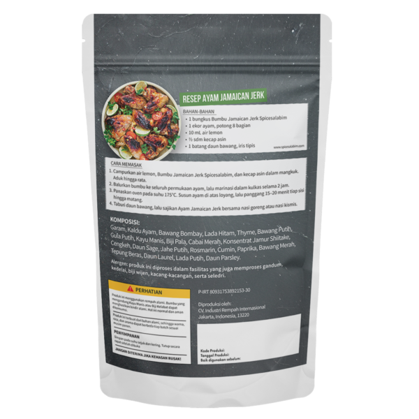 Jamaican Jerk Seasoning (Bumbu Jamaican Jerk)