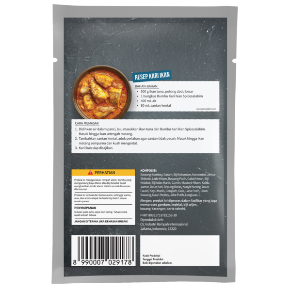 Fish Curry Powder (Bumbu Kari Ikan) Spicesalabim