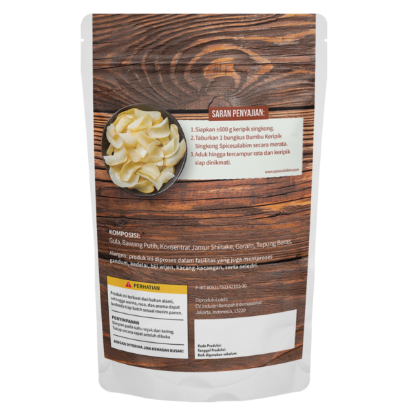 Cassava Chips Seasoning (Bumbu Keripik Singkong)