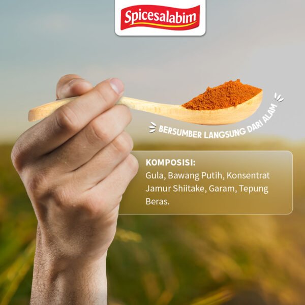 Bumbu Keripik Singkong Spicesalabim - EBC Komposisi