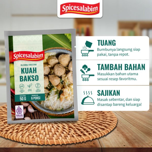 Bumbu Kuah Bakso Spicesalabim - EBC Komposisi