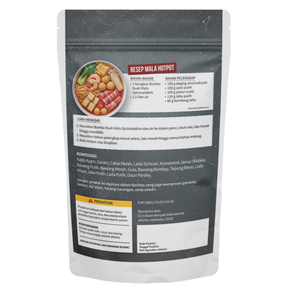 Mala Soup (Bumbu Kuah Mala)