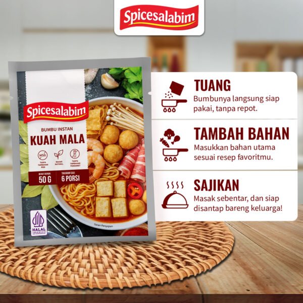 Bumbu Kuah Mala Spicesalabim - EBC Komposisi