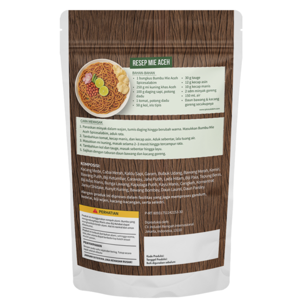 Aceh Noodle Seasoning (Bumbu Mie Aceh)