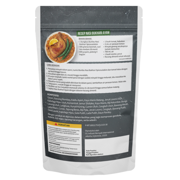 Bukhari Seasoning (Bumbu Nasi Bukhari)