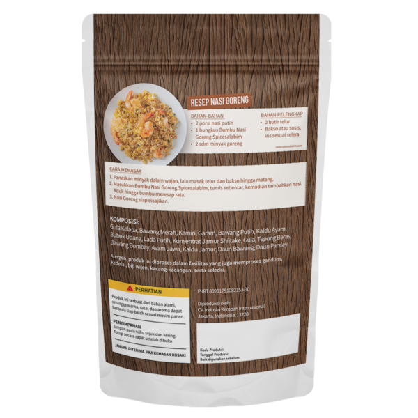 Fried Rice Seasoning (Bumbu Nasi Goreng)