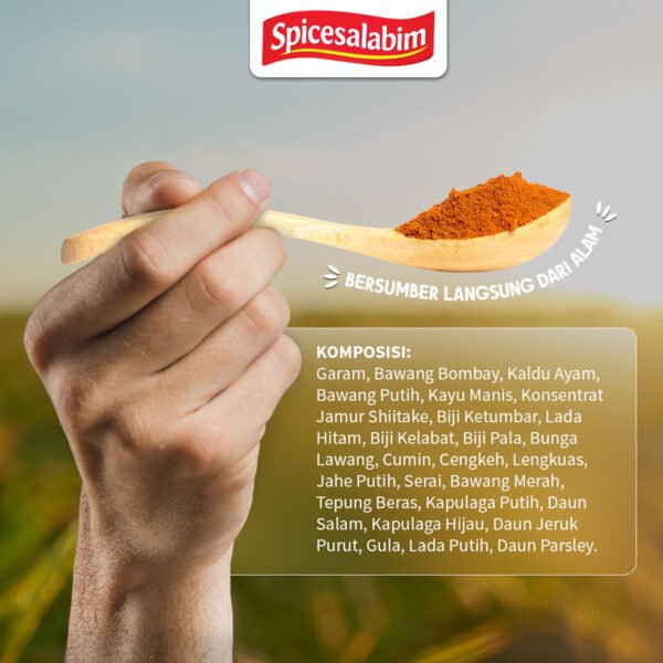 Bumbu Nasi Kebuli Spicesalabim - EBC Komposisi