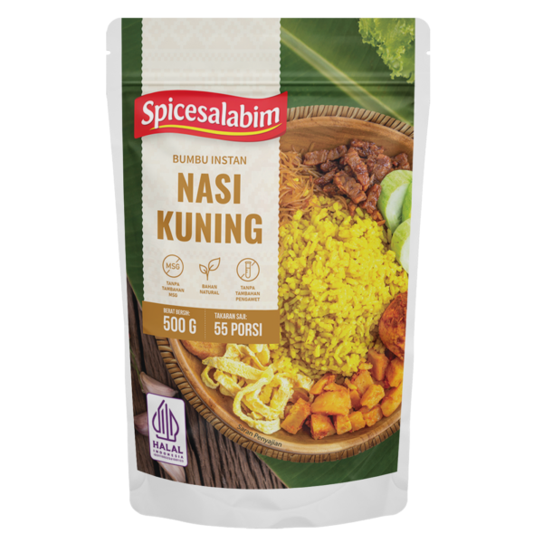 Indonesian Yellow Rice Seasoning (Bumbu Nasi Kuning)
