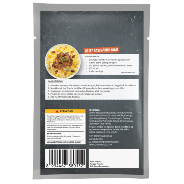 Mandhi Seasoning (Bumbu Nasi Mandhi)