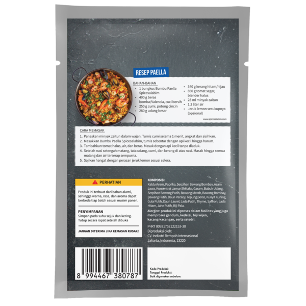 Paella Seasoning (Bumbu Paella)