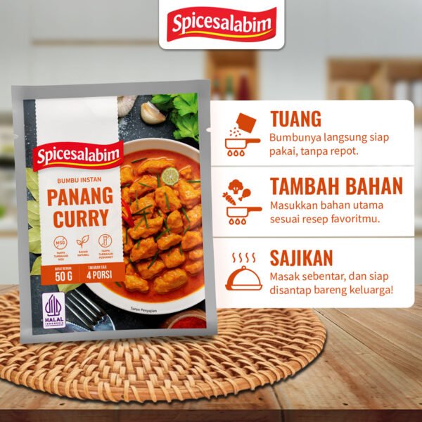 Bumbu Panang Curry Spicesalabim - EBC Komposisi