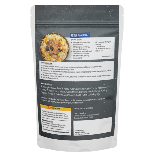 Pilaf Seasoning (Bumbu Pilaf)