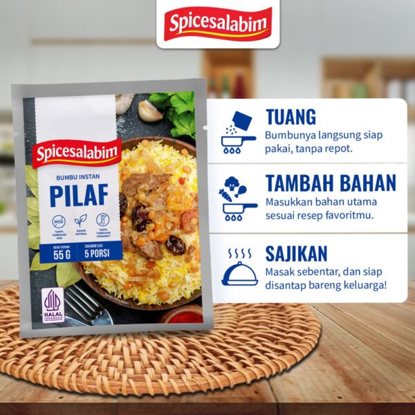 Bumbu Pilaf Spicesalabim - EBC Komposisi