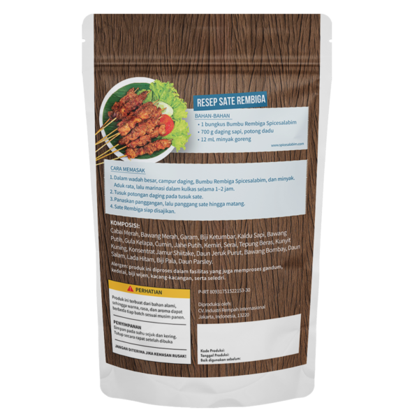 Rembiga Seasoning (Bumbu Rembiga)