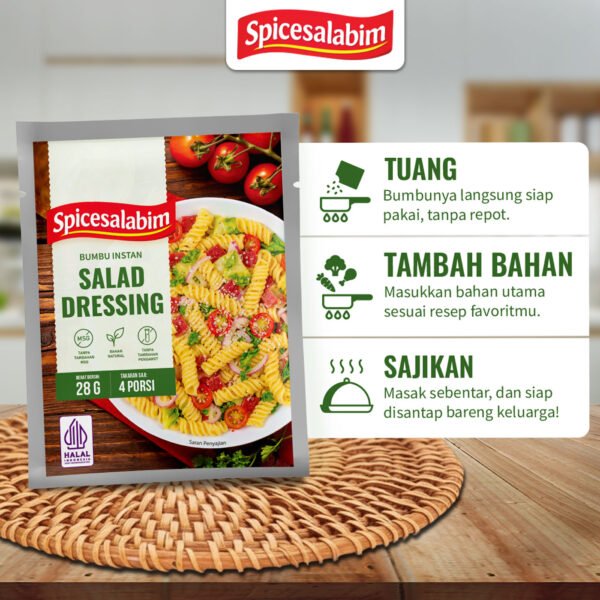Bumbu Salad Dressing Spicesalabim - EBC Komposisi