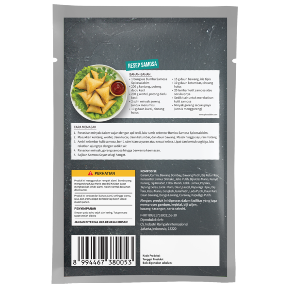Samosa Seasoning (Bumbu Samosa)