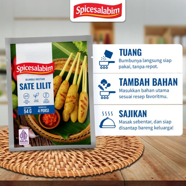 Bumbu Sate Lilit Spicesalabim - EBC Komposisi