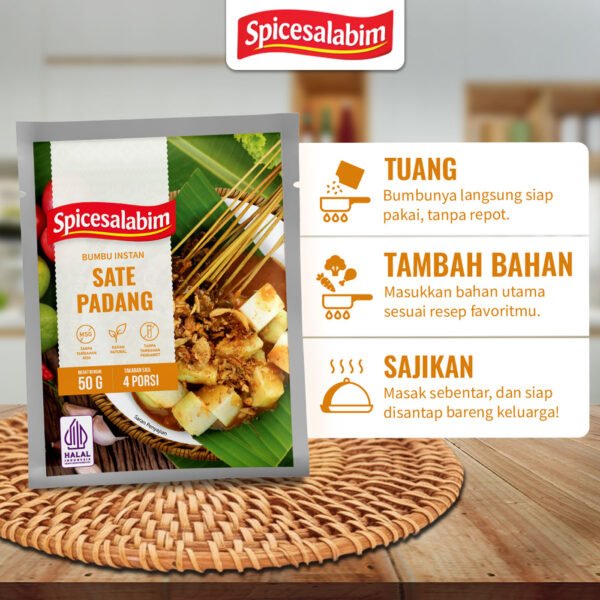 Bumbu Sate Padang Spicesalabim - EBC Komposisi