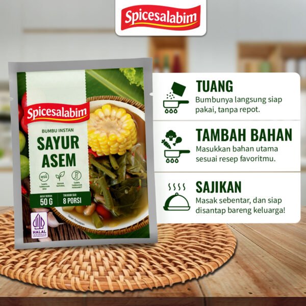 Bumbu Sayur Asem Spicesalabim - EBC Komposisi
