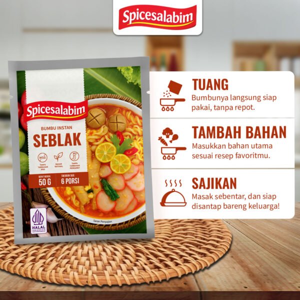 Bumbu Seblak Spicesalabim - EBC Komposisi