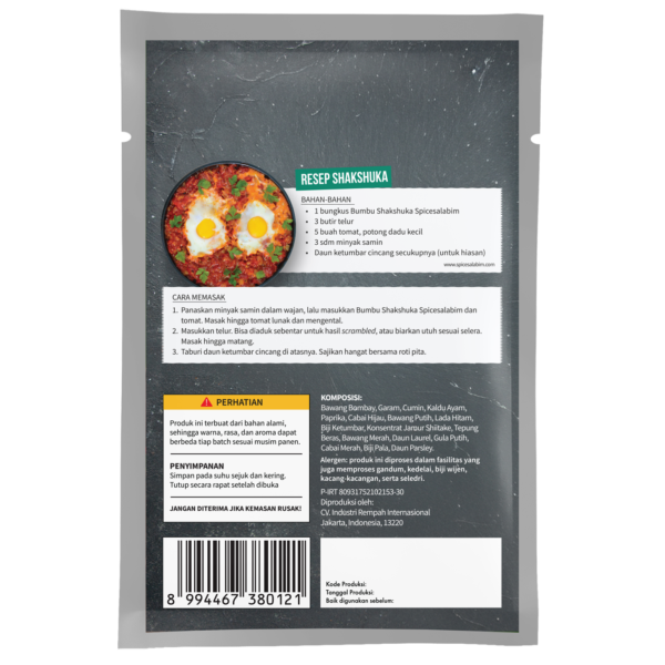 Shakshuka Seasoning (Bumbu Shakshuka)