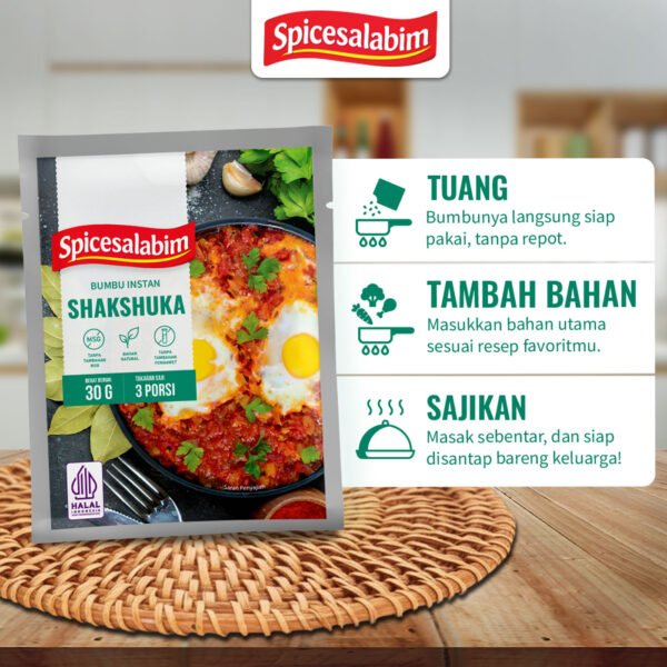 Bumbu Shakshuka Spicesalabim - EBC Komposisi