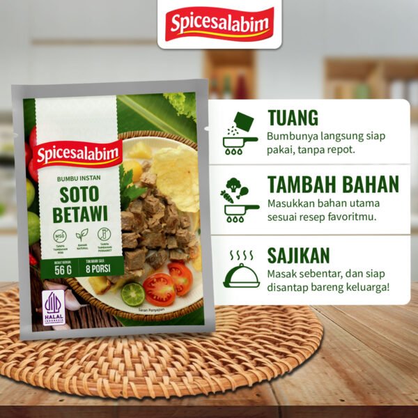 Bumbu Soto Betawi Spicesalabim - EBC Komposisi