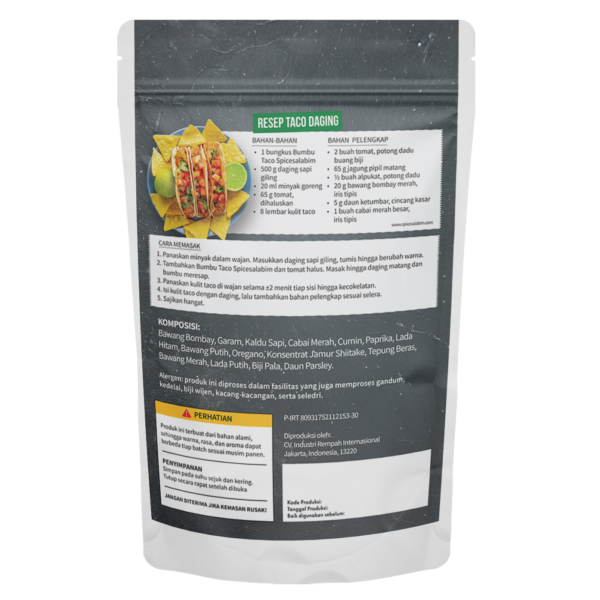 Taco Seasoning (Bumbu Taco)