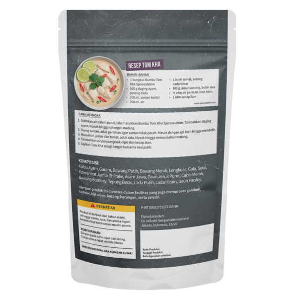 Tom Kha Seasoning (Bumbu Tom Kha)