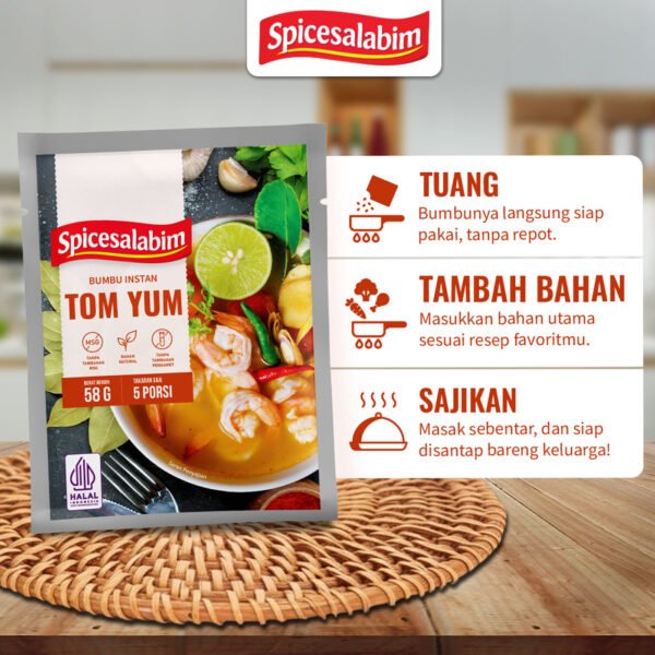 Bumbu Tom Yum Spicesalabim - EBC Komposisi