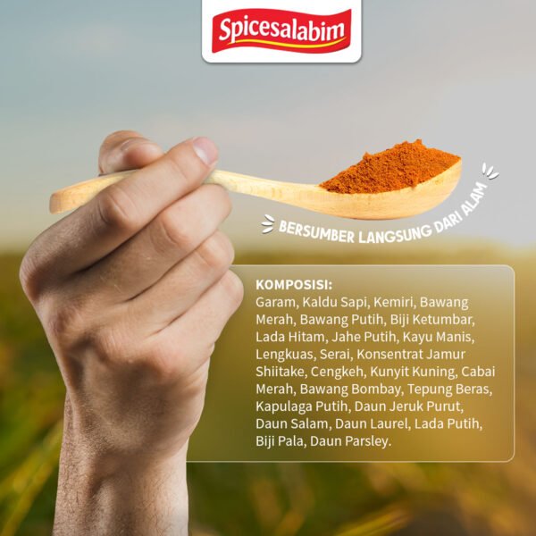 Bumbu Tongseng Spicesalabim - EBC Komposisi