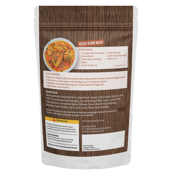 Woku Seasoning (Bumbu Woku)