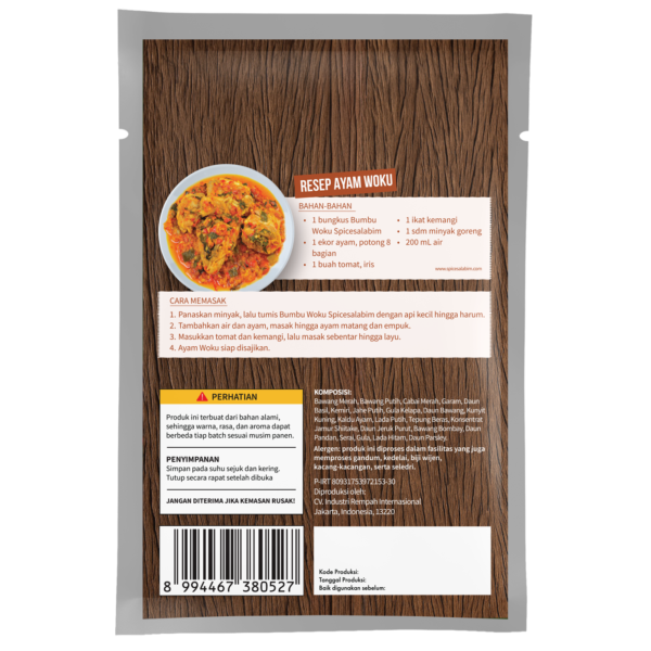 Woku Seasoning (Bumbu Woku)